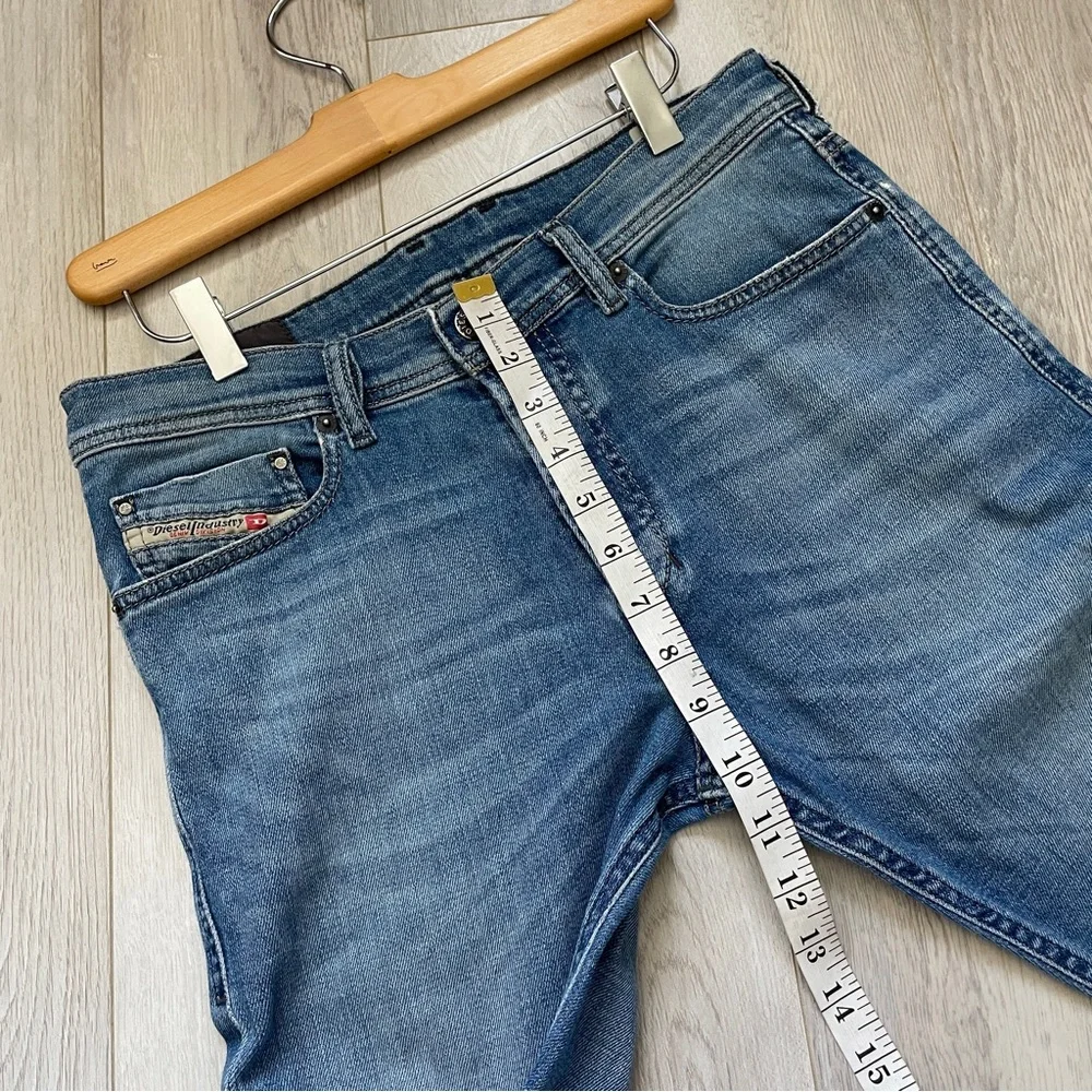 Diesel Slim Jeans tepphar carrot denim mens Blue (size 27x30) streetwear faded